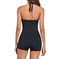 Women's Sexy Backless One-Piece Swimsuit