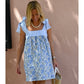 Hurry up！！💥🔥Last Day-Buy 2 Save 15%!🎁Women's Casual Square Neck Sleeveless Mini Dress