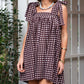 Hurry up！！💥🔥Last Day-Buy 2 Save 15%!🎁Women's Casual Square Neck Sleeveless Mini Dress