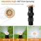 ⏳LAST DAY SALE ONLY ￡6.99!!🏡✨360° Rotation Auto Irrigation System Garden Lawn Sprinkler Patio