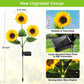 🔥Last Day Special Price: ￡9.99!!🔥 LuminaBloom™ Solar Sunflower Garden Stake Lights 🌻 | Waterproof 🌧️ | No Wiring💡