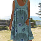 ⏳Time-Limited Special Price: ￡11.99!!⏰Women Summer O-Neck Sleeveless Print Dress