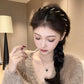 ✨LIMITED SALE BUY 1 GET 2 FREE (3 PCS)!!✨Vintage High Cranium Pearl Hairband🦪