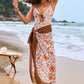 🏖️Summer Cool Deal: 49% OFF!!👙Women's Printed Swimsuit & Cover-Up 2-Piece Set