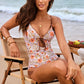 🏖️Summer Cool Deal: 49% OFF!!👙Women's Printed Swimsuit & Cover-Up 2-Piece Set