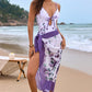 🏖️Summer Cool Deal: 49% OFF!!👙Women's Printed Swimsuit & Cover-Up 2-Piece Set