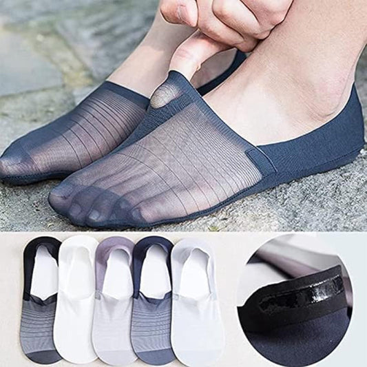 🔥BUY 2 GET 1 FREE / BUY 5 GET 5 FREE!!🔥High-quality Ice Silk No-Show Socks Set