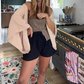 🔥Special Price £14.95!!💝Women's Linen Cardigan 3/4 Sleeve Open Front Loose Cover Ups Lightweight Shrug 2