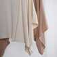 🔥Special Price £14.95!!💝Women's Linen Cardigan 3/4 Sleeve Open Front Loose Cover Ups Lightweight Shrug 2