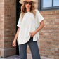 ⏳LAST DAY SALE 70% OFF✨🧶Women’s Loose Short Sleeve Knit Top – Soft, Breathable & Versatile for Daily Casual