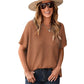 ⏳LAST DAY SALE 70% OFF✨🧶Women’s Loose Short Sleeve Knit Top – Soft, Breathable & Versatile for Daily Casual
