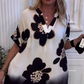 💖LAST DAY PROMOTION 50% OFF!!⏰Women's Printed Loose Deep V-Neck Dress