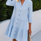 🍂Autumn Sales 49% OFF🔥Women's Button Down 3/4 Sleeve Shirt Dress