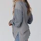Women’s Trendy Color Block Striped Long Sleeve T-Shirt