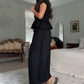 Women’s Pleated Top & Wide-Leg Pants Set