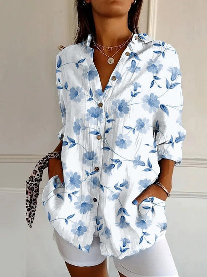 💖2025 NEW TYPE SALE 49% OFF💖Stylish Printed Button - Down Shirts for Women