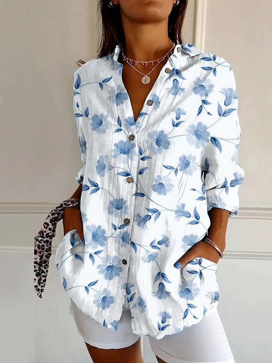 💖2025 NEW TYPE SALE 49% OFF💖Stylish Printed Button - Down Shirts for Women