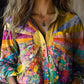 💖2025 NEW TYPE SALE 49% OFF💖Stylish Printed Button - Down Shirts for Women