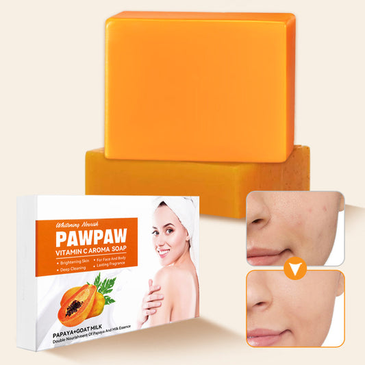 Vitamin C Papaya Goat Milk Aroma Soap