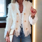 ⏳50% OFF today only!⏰Women’s Fashion Button Tassel Short Coat