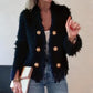 ⏳50% OFF today only!⏰Women’s Fashion Button Tassel Short Coat