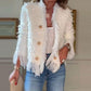 ⏳50% OFF today only!⏰Women’s Fashion Button Tassel Short Coat
