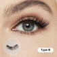 Natural Reusable Magnetic Eyelashes with Case Kit