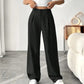 🏆 Last Day Special Price £18.79!!!💝New Style✨Women's High Waisted Straight Leg Work Trousers , Smart & Casual Look for Office and Beyond