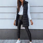 ⏳LIMITED SALE 70% OFF✨Women’s Zip-Up Long Puffer Vest👗 | Solid Color | Sleeveless | Hooded | Winter Wear 💕