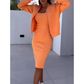 💖Mother’s Day Sale: 50% OFF!💖Spaghetti Strap Bodycon Dress & Jacket Set
