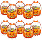 👻⏳LAST DAY SALE ONLY￡8.99!🔥🎃Halloween Transparent Pumpkin Favor Bags✨Perfect for Party, Trick-or-Treat, Classroom Gifts