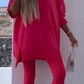 Hooded Sweatshirt & Jogger Leggings 2-Piece Set