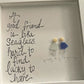 🌊Friendship sea glass artwork