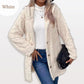 ❄️ Quilted Winter Style | Women's Diamond-Pattern Hooded Warm Jacket with Side-Hem Buttons
