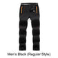 🔥👖Windproof Waterproof Warm Elastic Waist Hiking Pants