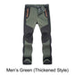 🔥👖Windproof Waterproof Warm Elastic Waist Hiking Pants