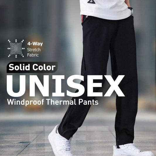 ⏳LAST DAY SALE ONLY ￡15.99!!🔥Windproof & Thermal, All-Weather Protection👖 Unisex Windproof Thermal Pants – Straight-Leg & Jogger Styles ✨