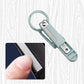 3pcs Nail Clippers with Magnifier & Splash-proof Box