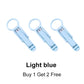 3pcs Nail Clippers with Magnifier & Splash-proof Box