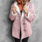 ⏳LAST DAY SALE 50% OFF!!🔥🧸Women's Hooded Suede Coat with Plush Lining– Plush Warmth Meets Effortless Winter Style