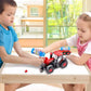 🎅CHRISTMAS SALE 50% OFF!!🎁Bubble Tractor with Bubble Trailer - Realistic Kids Toy with Light and Sound🚜🫧