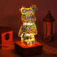 ?49% OFF?3D Firework Bear Colorful Bear Decor Light Gift for Him or Her
