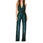 🏆 Last Day Sale 70% OFF!!!💝New Style✨Women's Sparkly Sexy Halter Neck Slim Fit Jumpsuit