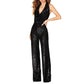 🏆 Last Day Sale 70% OFF!!!💝New Style✨Women's Sparkly Sexy Halter Neck Slim Fit Jumpsuit