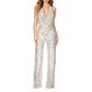 🏆 Last Day Sale 70% OFF!!!💝New Style✨Women's Sparkly Sexy Halter Neck Slim Fit Jumpsuit