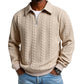 Cable-Knit Half-Zip Sweater – Premium Soft & Relaxed Fit