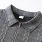 Cable-Knit Half-Zip Sweater – Premium Soft & Relaxed Fit