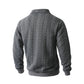Cable-Knit Half-Zip Sweater – Premium Soft & Relaxed Fit