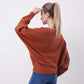 💖CHRISTMAS SALE 50% OFF🎉Women's Boat Neck Dolman Sleeve Ribbed Knitted Sweaters