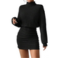 ✨💓Women's Ruched Knit Bodycon Dress👗